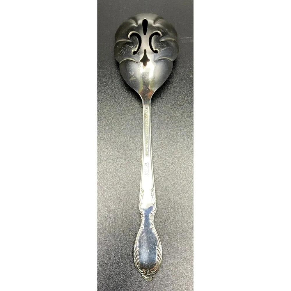 Slotted Spoon By Rogers & Bro. Original Rogers Extra Plate Royal Manor VINTAGE